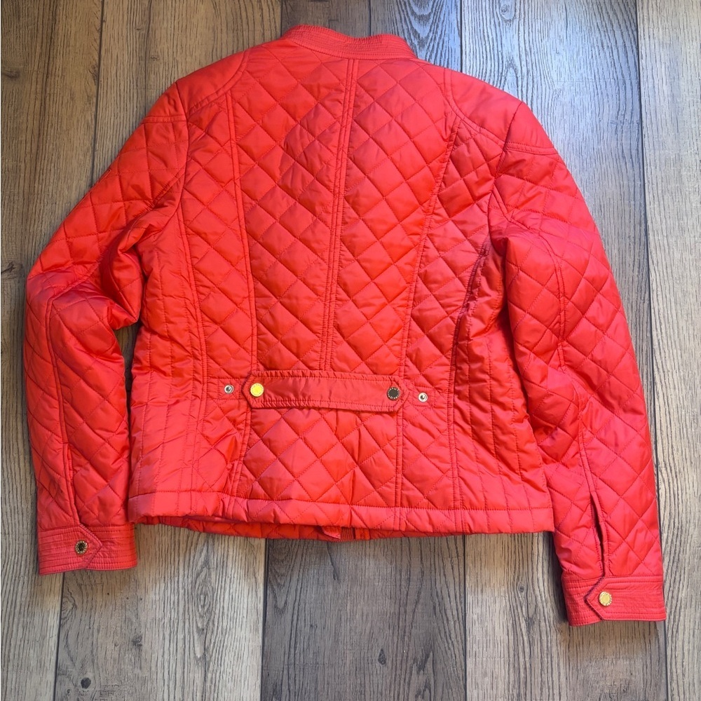 C. Wonder Quilted Orange/Red Bomber Jacket - Picture 3 of 4